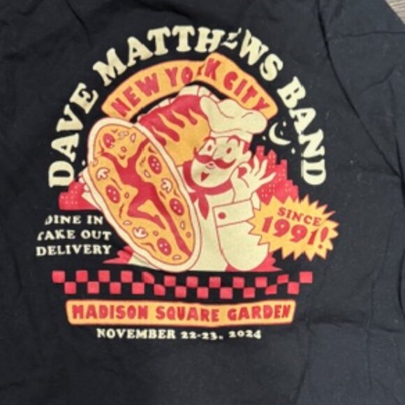 Official Dave Matthews Band Madison Square Garden Nov 22-23 2024 NYC Event Shirt - Picture 1 of 2